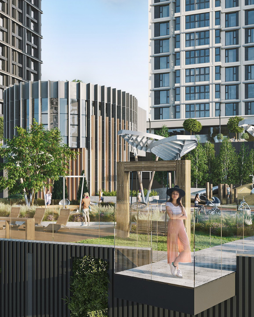 Жилой комплекс Небо над Енисеем